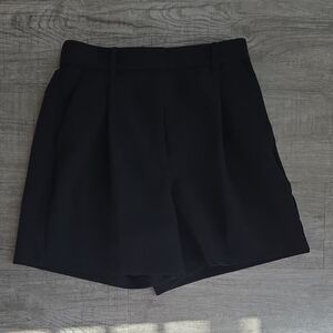 Abercrombie & Fitch Black Tailored Shorts